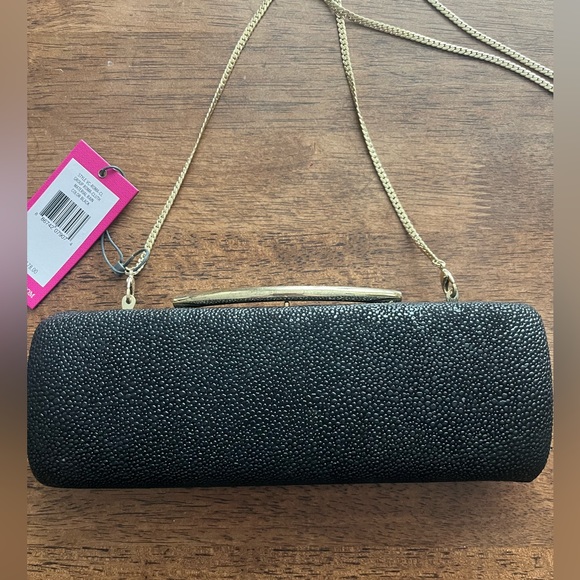 Vince Camuto Cross Body Clutch Black NWT retails $178 - Picture 2 of 5